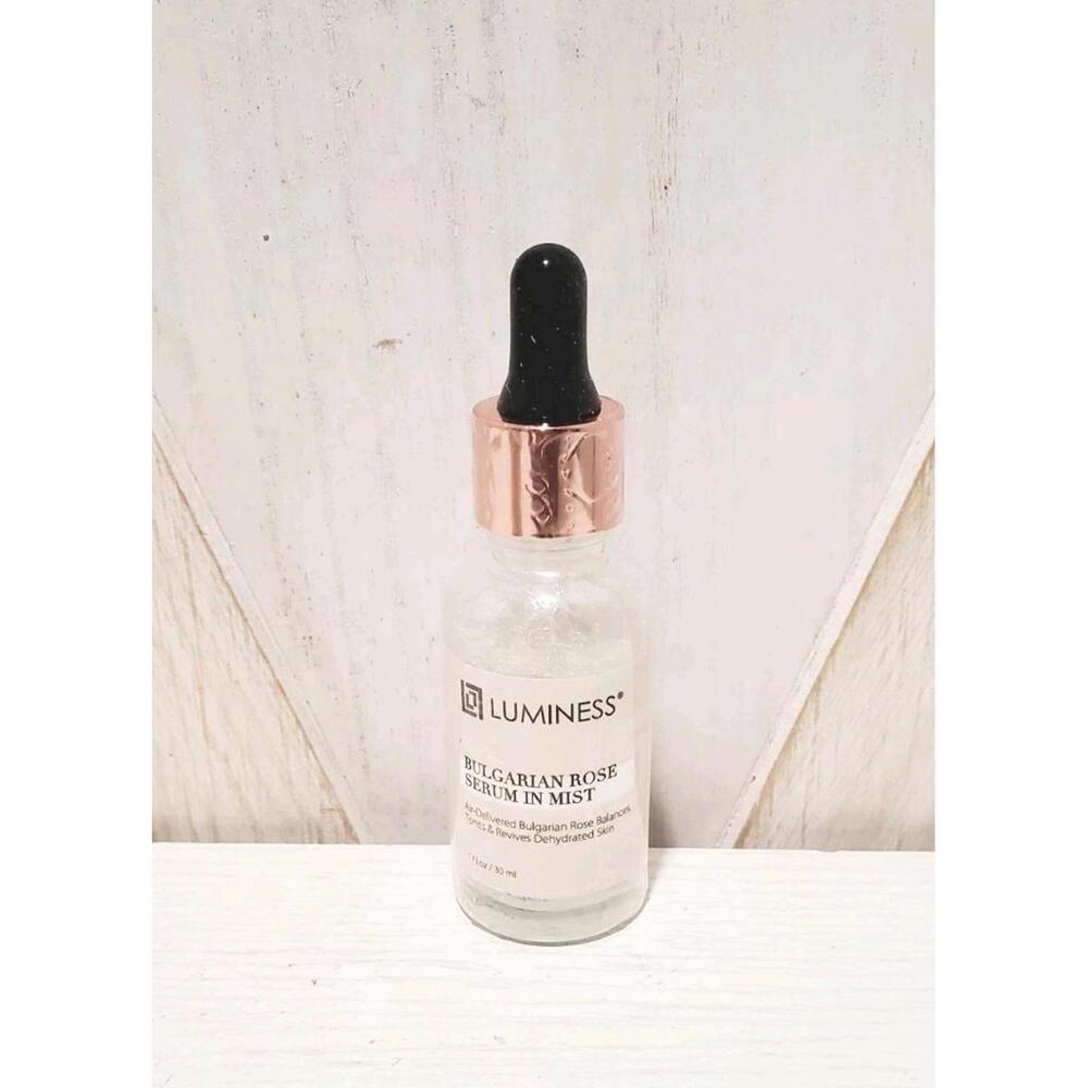Luminess Bulgarian Rose Revive Mist Serum 1oz Balance Tone Hydrate SEALED NEW